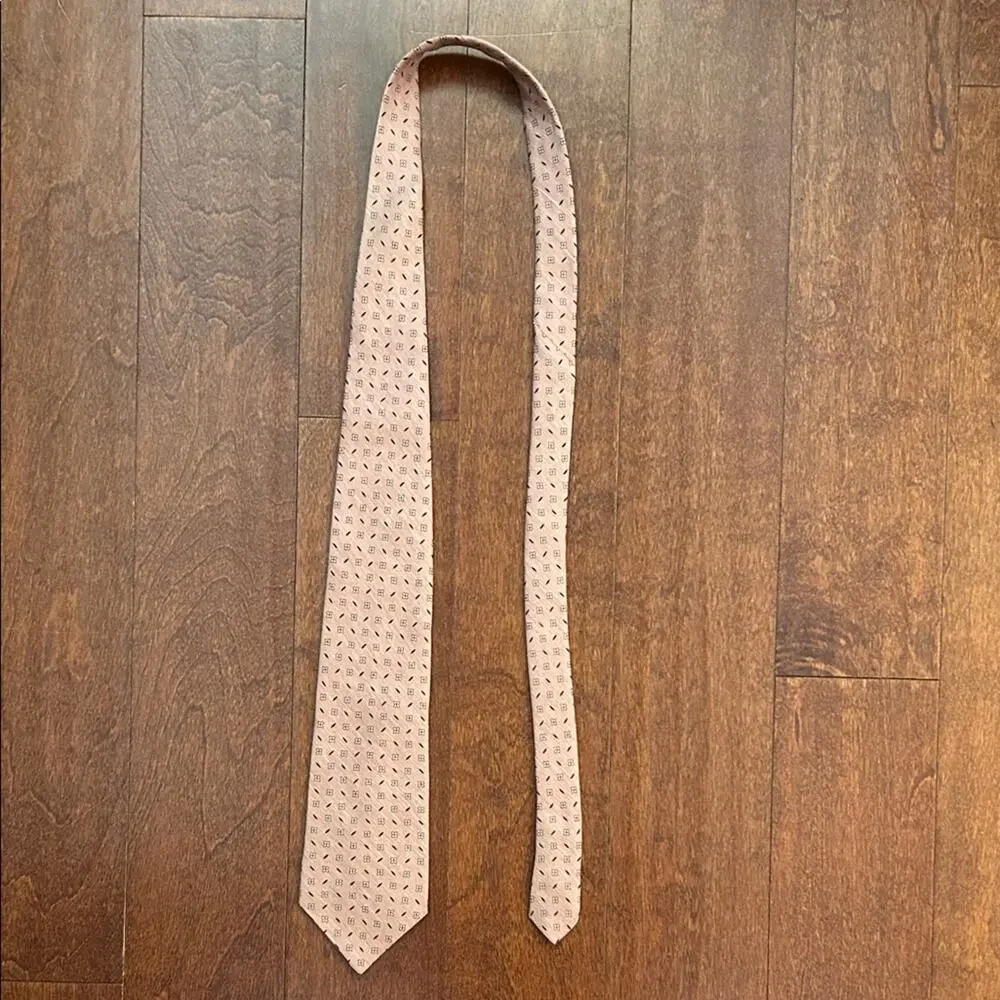 Chaps+Ralph Lauren Silk Linen Blend, Muted Dusty Rose Pink with Floral Print